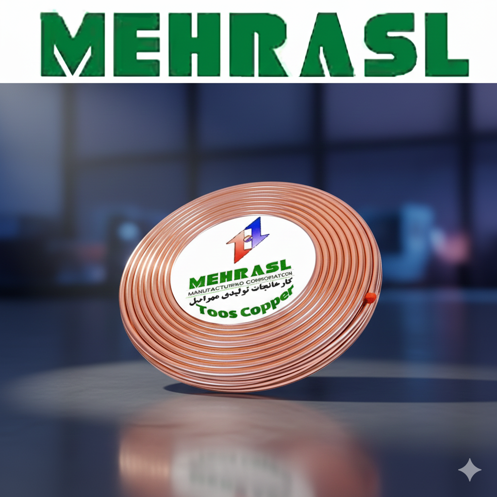 بررسی لوله مسی مهر اصل