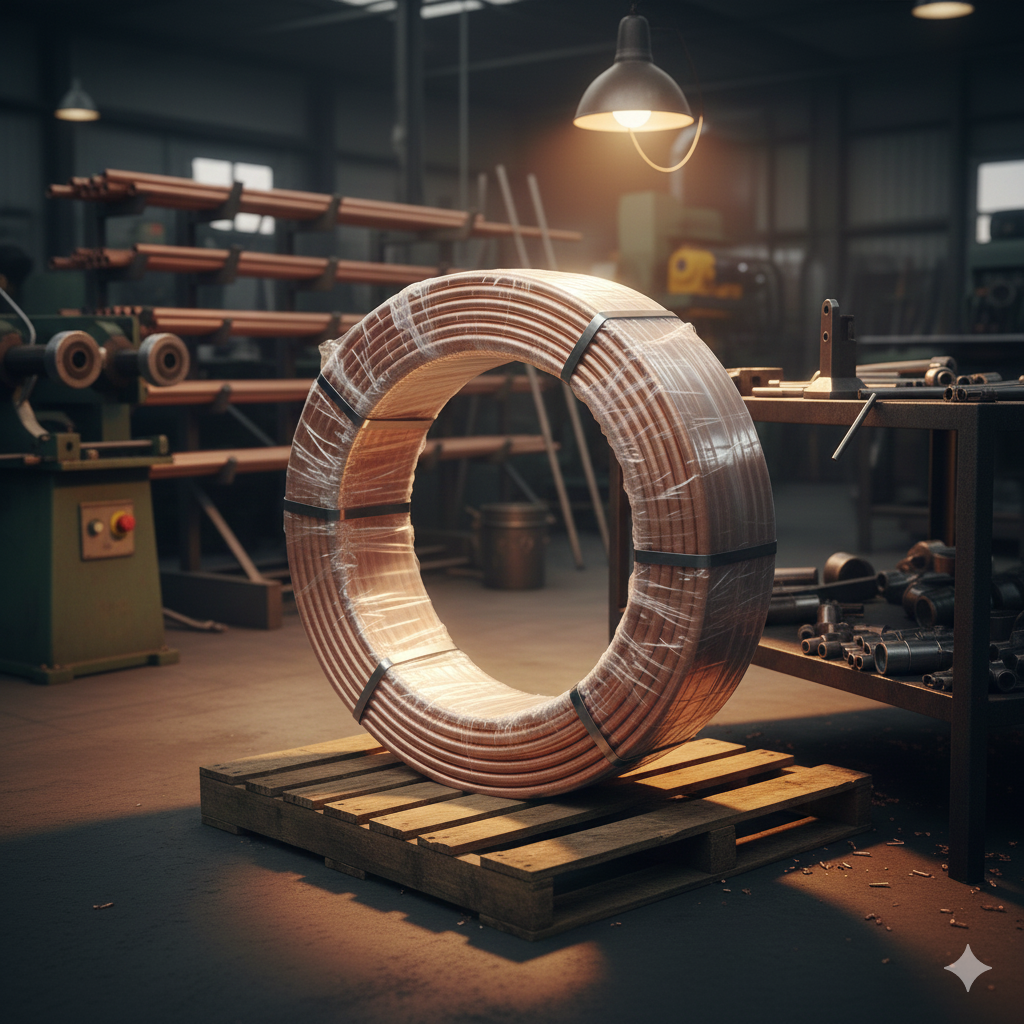 لوله مسی کلاف چیست؟